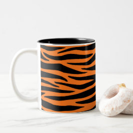 Taza Bicolor Tiger Coffee Mug