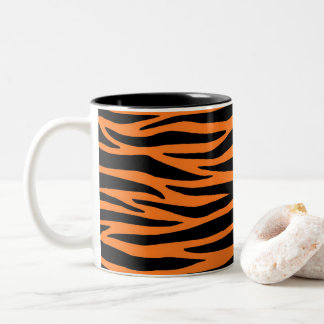 Taza Bicolor Tiger Coffee Mug