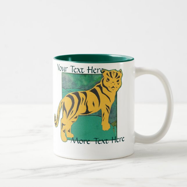 Taza Bicolor Tiger Mug (Derecha)