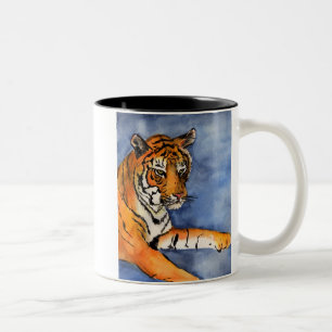 Taza Bicolor Tiger Mug