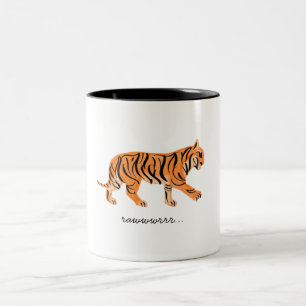 Taza Bicolor Tiger Mug