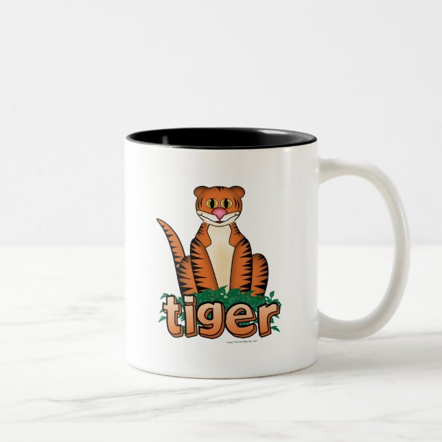 TAZA BICOLOR ¡TIGRE! (Derecha)