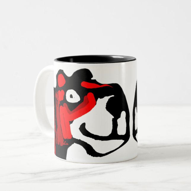 Taza Bicolor Tigre (Anverso izquierdo)