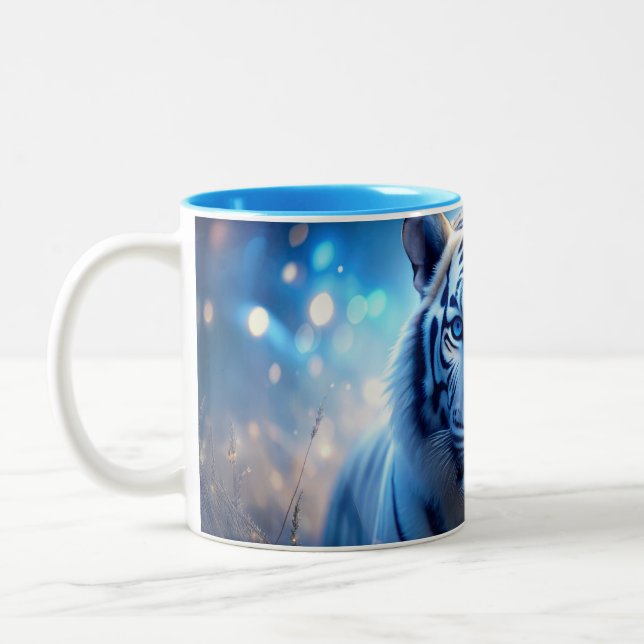 Taza Bicolor Tigre blanco (Izquierda)