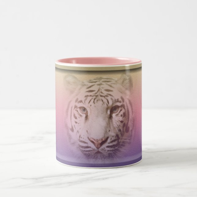 Taza Bicolor Tigre blanco Mug02 (Centro)