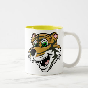 Taza Bicolor Tigre del dibujo animado