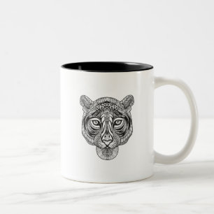 Taza Bicolor Tigre del estilo