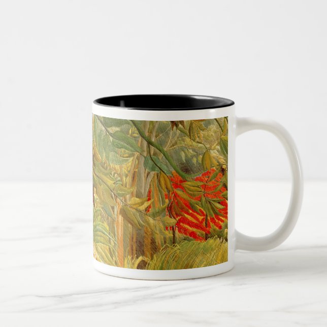 Taza Bicolor Tigre en una tormenta tropical 1891 (Derecha)