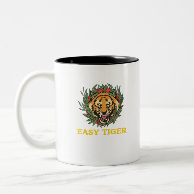 Taza Bicolor Tigre fácil (Izquierda)