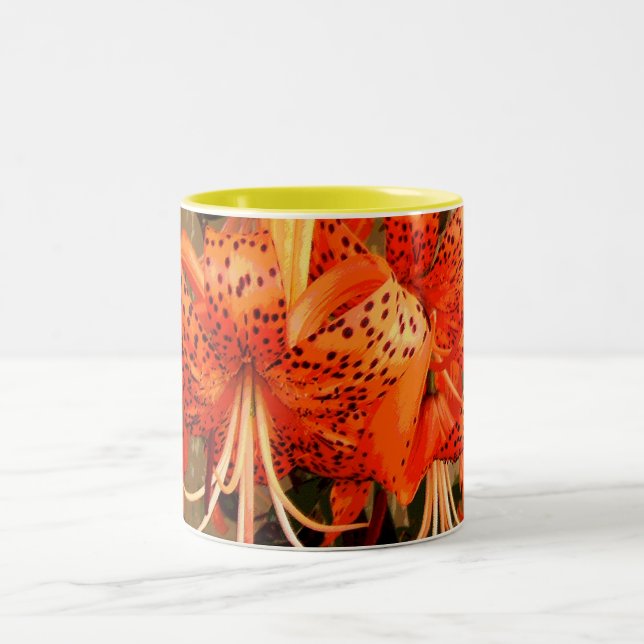 Taza Bicolor 'Tigre Lily (Centro)