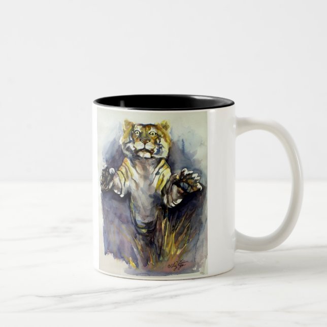Taza Bicolor Tigre Mug (Derecha)