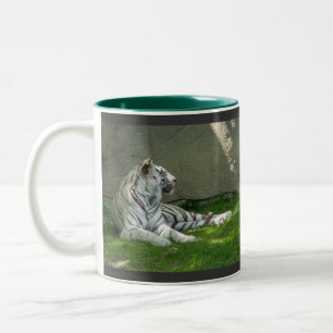 Taza Bicolor Tigres blancos