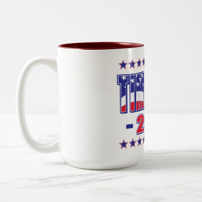 Taza Bicolor Tim Scott para Presidente (Izquierda)