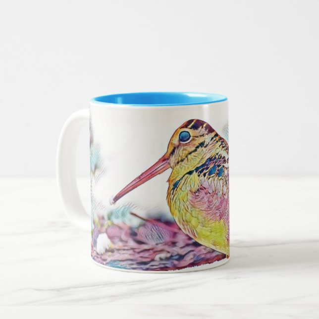 Taza Bicolor Timberdoodle Mug (Anverso izquierdo)