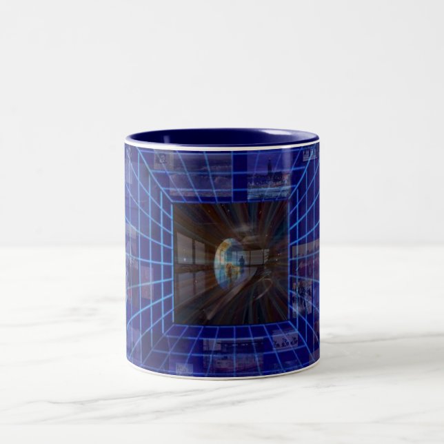 Taza Bicolor Time Mug (Centro)