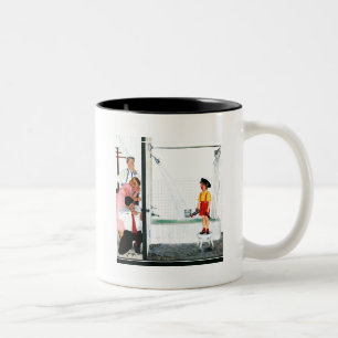 Taza Bicolor Tina que desborda
