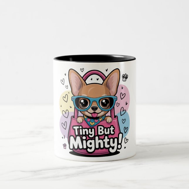 Taza Bicolor Tiny but Mighty (Centro)