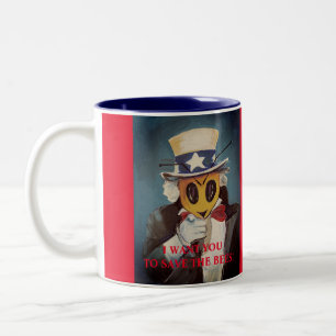 Taza Bicolor ¡¡Tío Bee Te Quiere!!