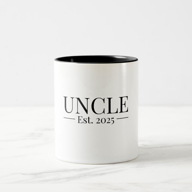 Taza Bicolor Tío Establecido 2025 (Centro)