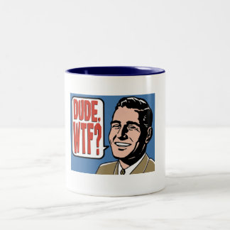 Taza Bicolor ¡Tipo, WTF!