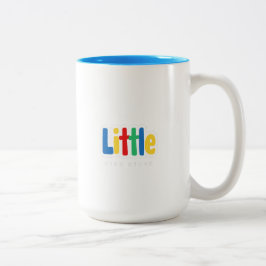 Taza Bicolor Tipografía de Colores Pequeños