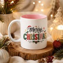 Tipografía festiva de Feliz Navidad