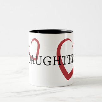 Taza Bicolor Tipografía HIJA