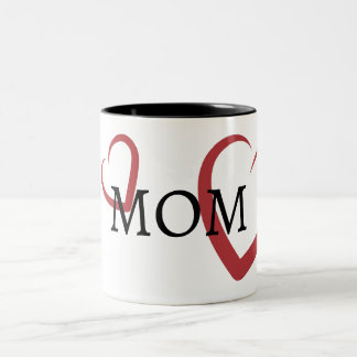 Taza Bicolor Tipografía MOM