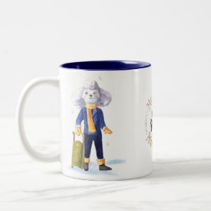 Taza Bicolor Tiro Star Coffee Mug