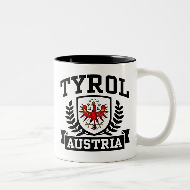 Taza Bicolor Tirol Austria (Derecha)