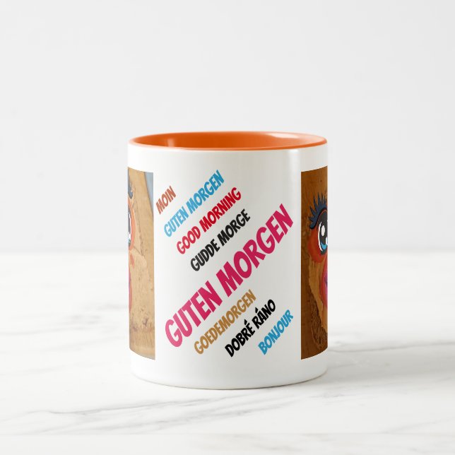 Taza Bicolor Toastbrot Knutscher  (Centro)