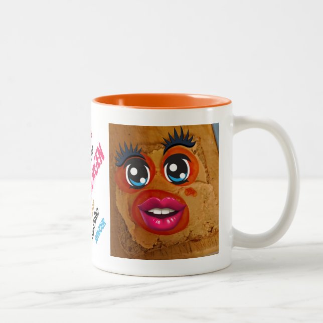 Taza Bicolor Toastbrot Knutscher  (Derecha)