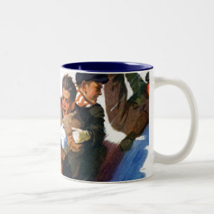 Taza Bicolor Tobagganing