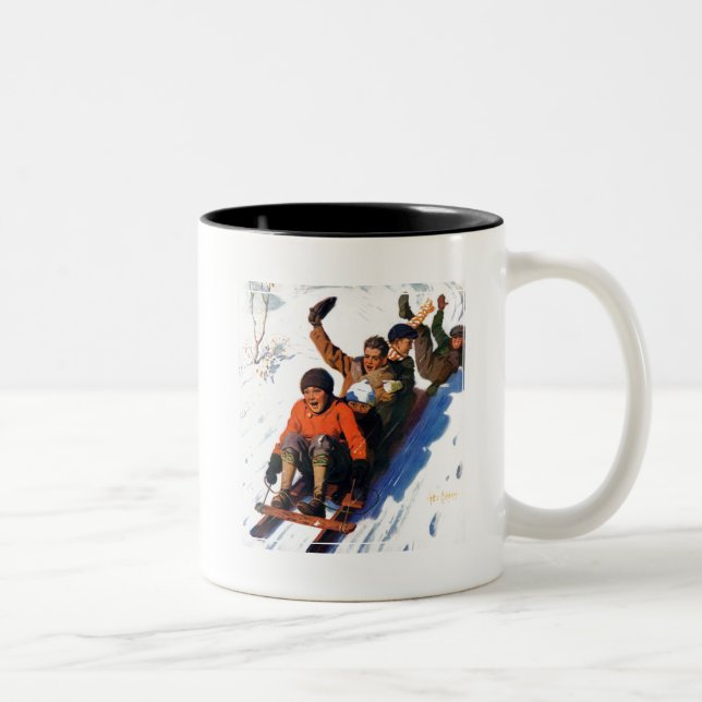 Taza Bicolor Tobagganismo (Derecha)
