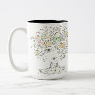 Taza Bicolor "Todas las cosas caen"