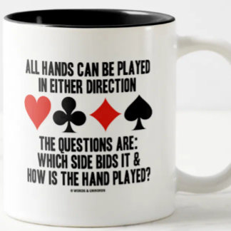Taza Bicolor Todas Las Manos (Puente) Se Pueden Jugar En Cualqu