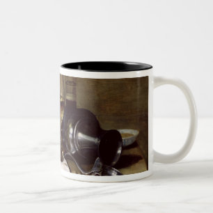 Taza Bicolor Todavía vida con el jamón 2