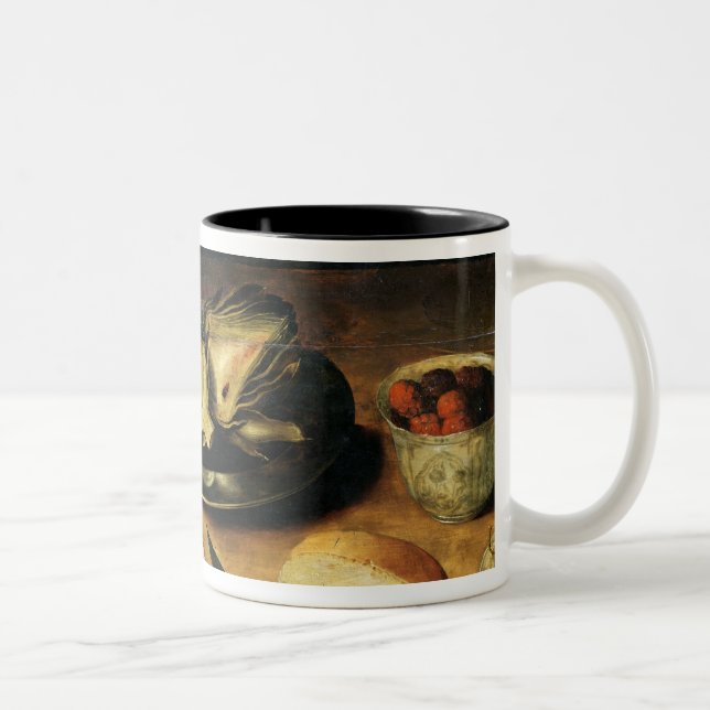 Taza Bicolor Todavía vida con una alcachofa (Derecha)