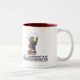 Taza Bicolor Todo el colegio doméstico estadounidense - Mug