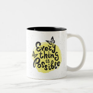 Taza Bicolor Todo es posible