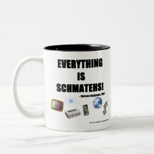 Taza Bicolor ¡Todo es Schatehs!