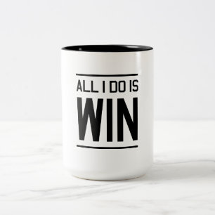 Taza Bicolor Todo lo que lo hago es triunfo