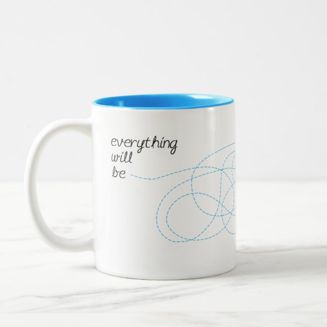Taza Bicolor Todo será ACEPTABLE (Izquierda)