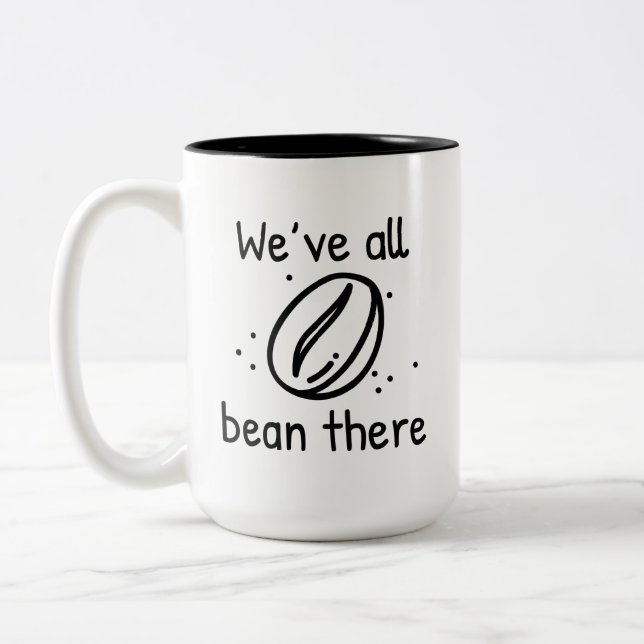 Taza Bicolor Todos tenemos Bean ahí (Izquierda)