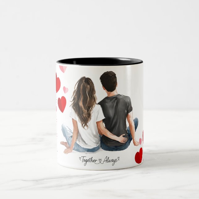Taza Bicolor Together Forever Mug (Centro)