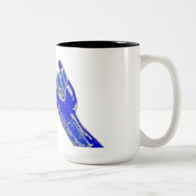 Taza Bicolor together we  will overcome (Derecha)