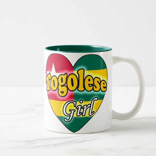 Taza Bicolor Togolese Girl (Derecha)
