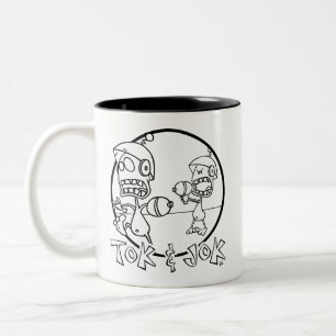 Taza Bicolor Tok y Jok Mug