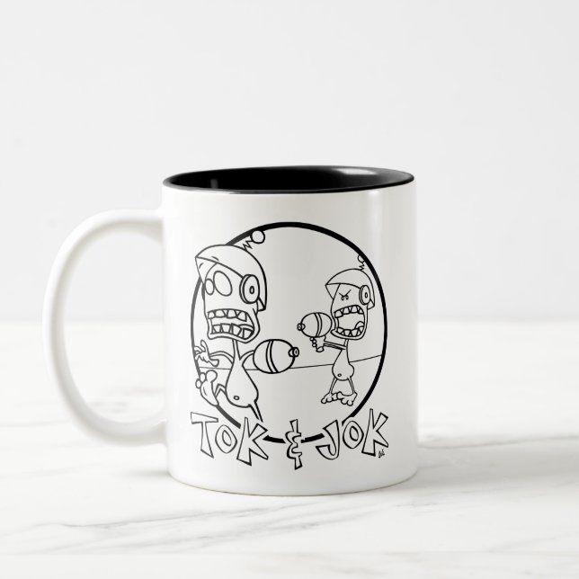 Taza Bicolor Tok y Jok Mug (Izquierda)
