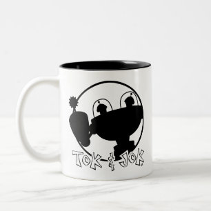 Taza Bicolor TokBOT y JokBOT Mug